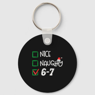 Chaveiro 6-7 Meme Legal Travesso 67 Natal Rotação Cerebral