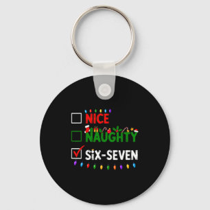 Chaveiro 6-7 Meme Legal Travesso Seis Sete 67 Natal