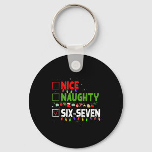Chaveiro 6-7 Meme Legal Travesso Seis Sete 67 Natal Diverti