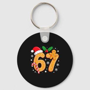 Chaveiro 6 7 Meme Natal 67 Seis Sete Biscoitos Gengibre
