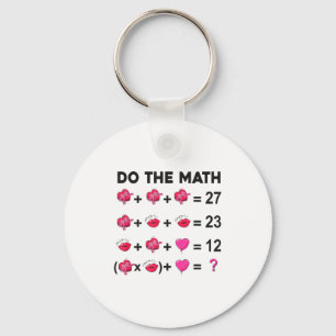 Chaveiro 6 7 Meme Seis Sete Faça a Matemática Professor Dia