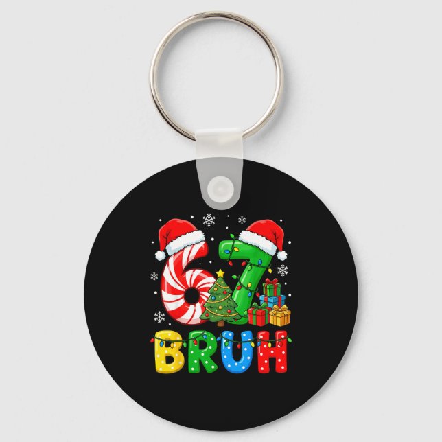 Chaveiro 6 7 Pajamas Six Seven Matching Ugly Christmas 67 G (Frente)