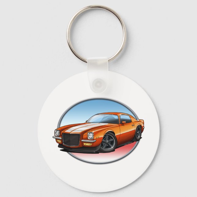 Chaveiro 70-73 Laranja W Camaro.png (Frente)