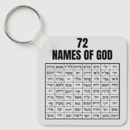 Chaveiro 72 Names of God