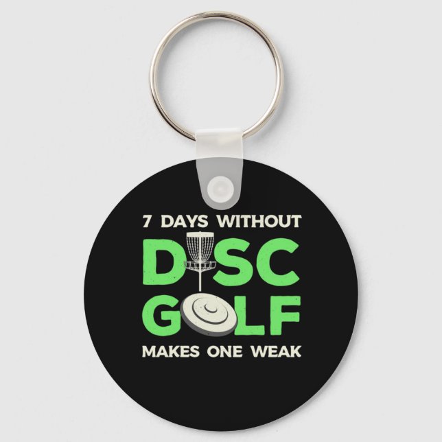 Chaveiro 7 Dias Sem Golf De Disco (Frente)