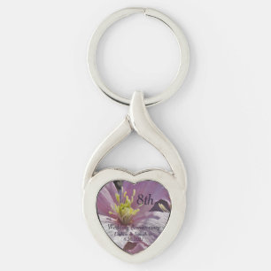 Chaveiro 8º Aniversário de Casamento