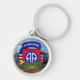 Chaveiro 82ª divisão aérea vietnam veterans vets Keych