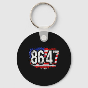 Chaveiro 86 47 Anti Trump Presidente Direitos Humanos 8647