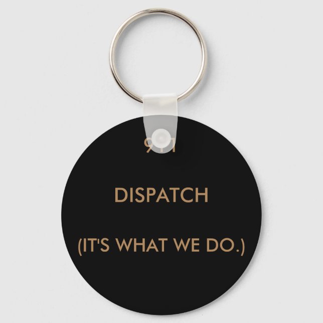 Chaveiro 911 Dispatch Centers (Frente)