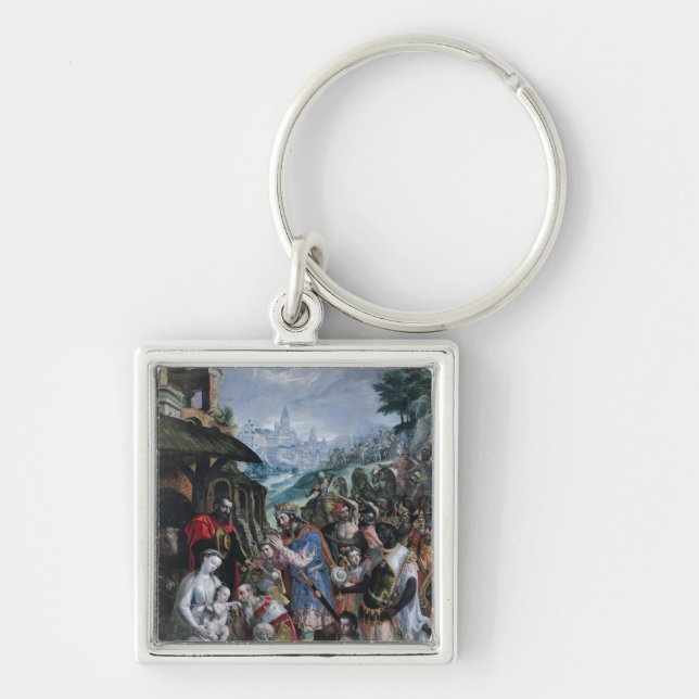 Chaveiro A adoração dos Magi (Frente)