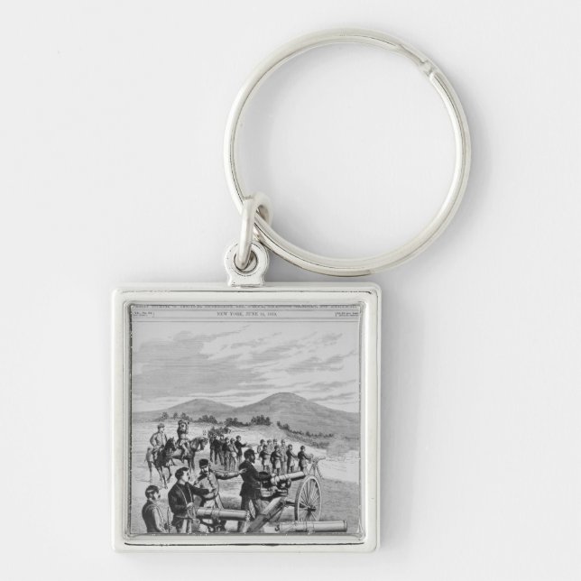 Chaveiro A arma de Gatling do modelo novo (Frente)