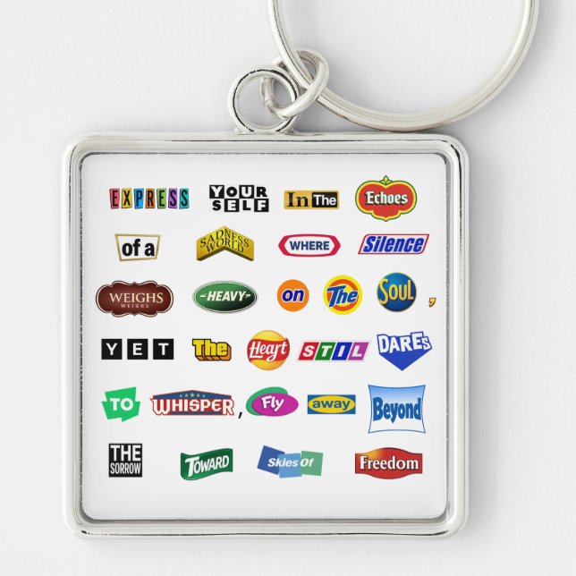 Chaveiro A Arte dos Logos (Frente)
