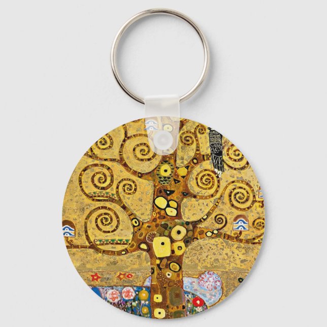 Chaveiro "A árvore da vida", Gustav Klimt (Frente)