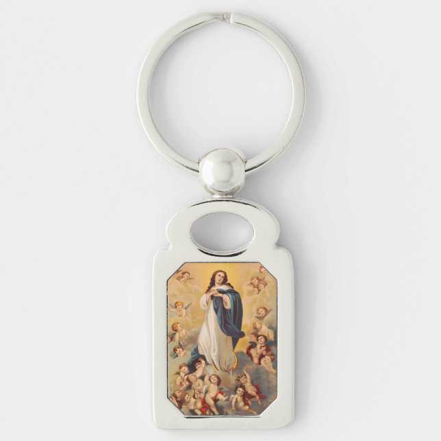 Chaveiro A Assunção da Virgem Maria (Frente)