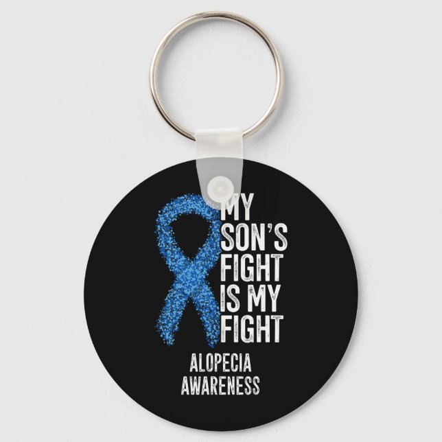 Chaveiro A Balança do Meu Filho É A Minha Luta Contra A Alo (Frente)