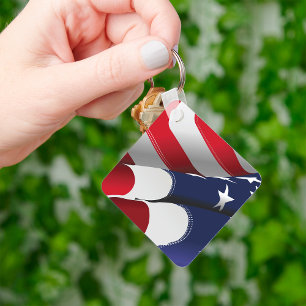 Chaveiro A Bandeira Americana Encerra