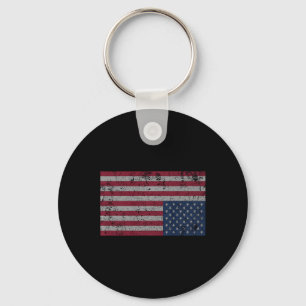 Chaveiro A bandeira americana se afunda de cabeça para baix