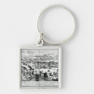 Chaveiro A batalha do Boyne, c.1690