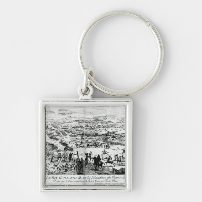 Chaveiro A batalha do Boyne, c.1690 (Frente)