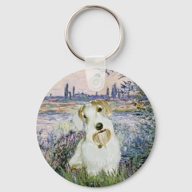 Chaveiro À beira do Sena - Sealyham Terrier (Frente)