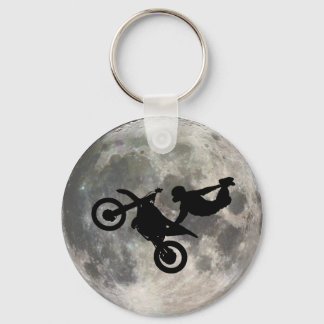 Chaveiro A Bicicleta Saltou Sobre A Lua