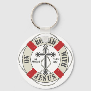 Chaveiro A bordo com de Jesus