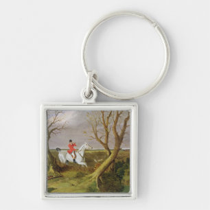 Chaveiro A caça do Suffolk - partida (óleo em canvas)