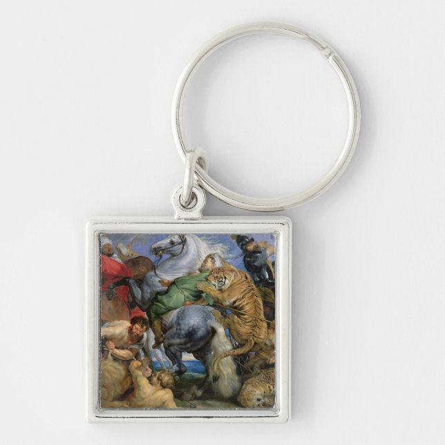 Chaveiro A caça do tigre, c.1616 (Frente)