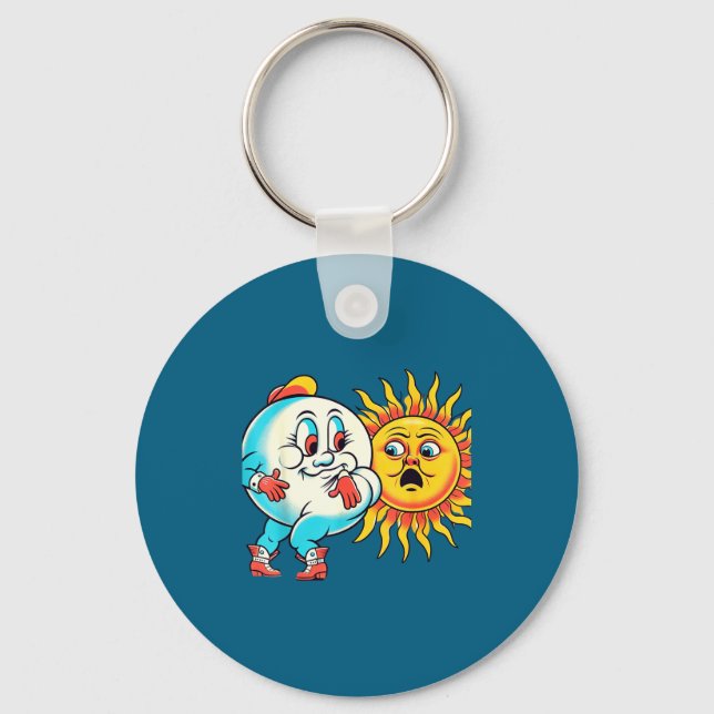 Chaveiro A Camisa América Eclipse Solar 4 08 (Frente)
