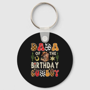 Chaveiro A Camisa Dada Aniversário Cowboy Western Groovy
