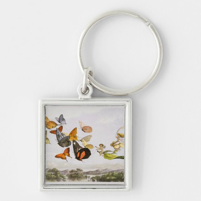 Chaveiro A Carruagem Encantada da Rainha das Fadas (1870) (Frente)