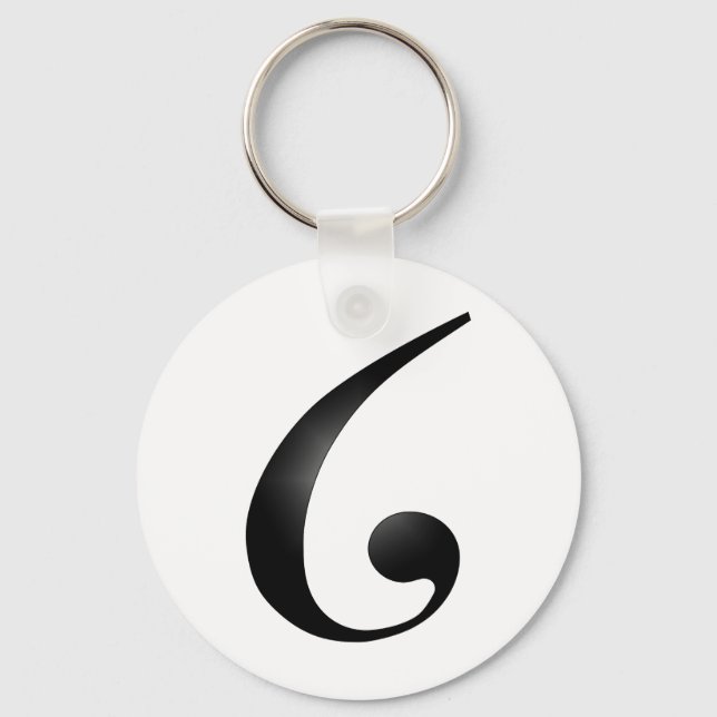 Chaveiro A Carta Musical Americana G (Frente)