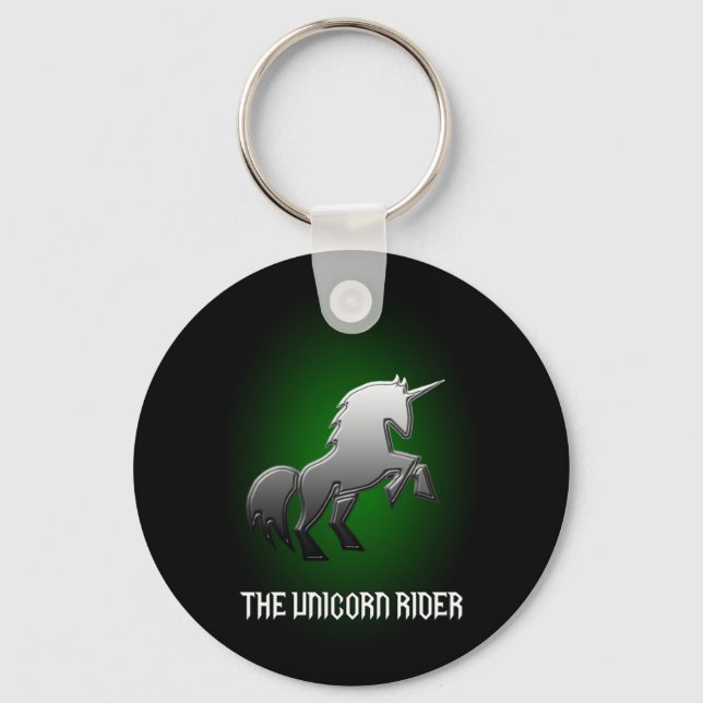 Chaveiro A chave Unicorn Rider fob (Frente)