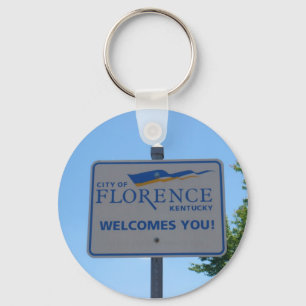 Chaveiro A cidade de Florença dá-lhe boas-vindas! Keyring