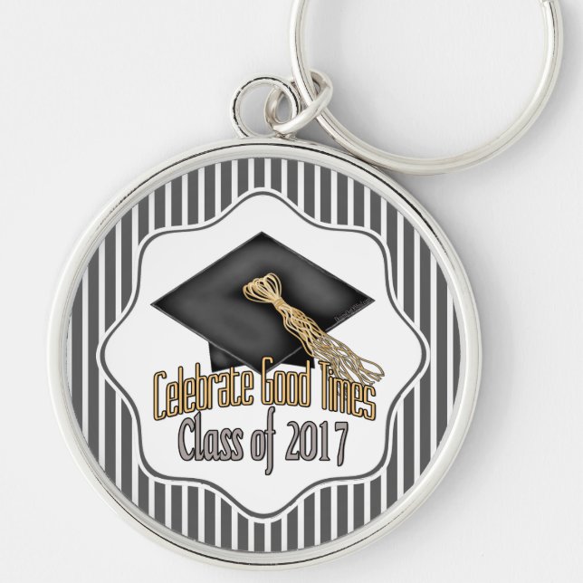 Chaveiro A classe de 2017 comemora o bom presente da (Frente)