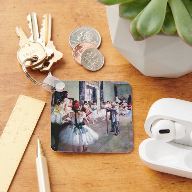 Chaveiro A classe de dança de Edgar Degas, Arte Balé de Vin (Mesa)