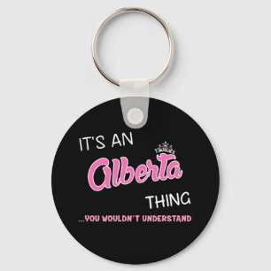 Chaveiro A coisa de Alberta que você não entenderia