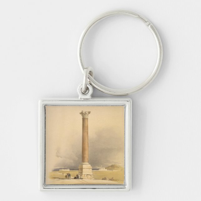 Chaveiro A coluna de Pompey, Alexandria, de "Egipto e de (Frente)
