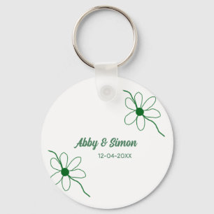 Chaveiro A combinação perfeita adiciona a textura de data d