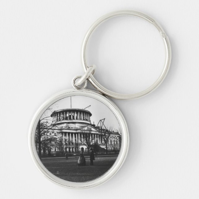 Chaveiro A construção do Capitólio na C.C. de Washington (Frente)