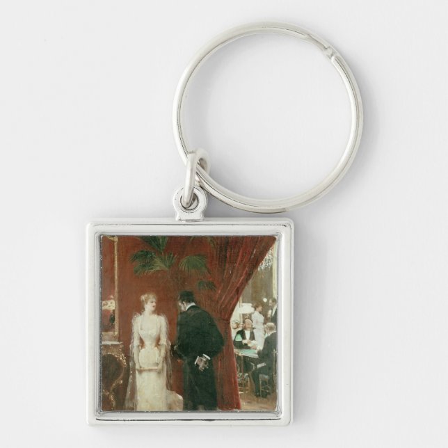 Chaveiro A conversa privada, 1904 (Frente)