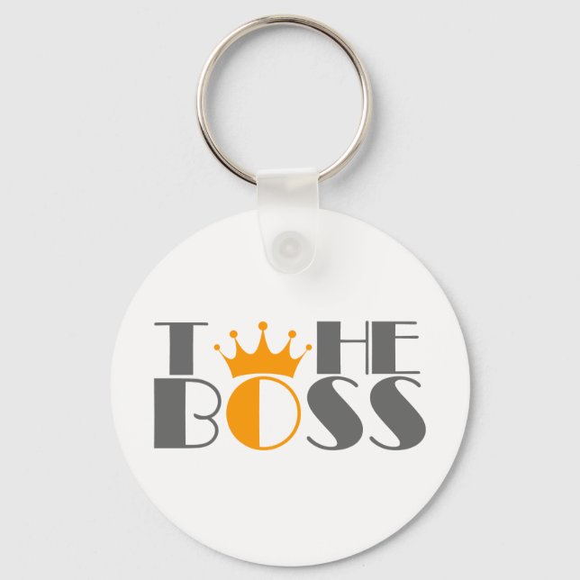 Chaveiro A coroa do chefe (Frente)
