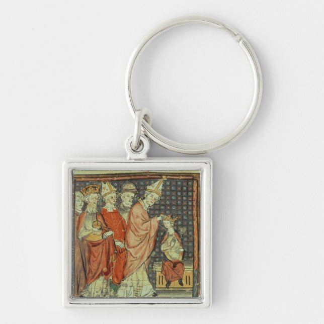 Chaveiro A coroação de Louis mim 'o Pious (Frente)