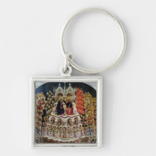 Chaveiro A coroação do Virgin no paraíso, 1438