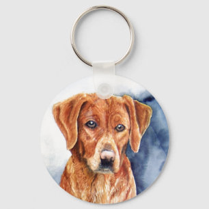 Chaveiro A corrente chave do golden retriever