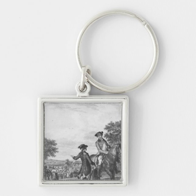 Chaveiro A corrida de cavalos (Frente)