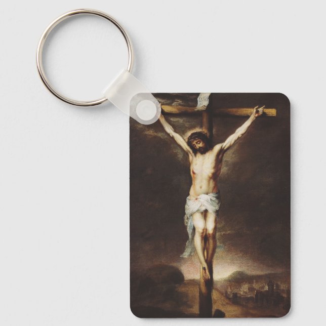Chaveiro A Crucificação por Bartolome Esteban Murillo (Frente)