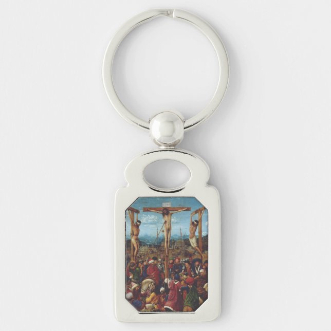 Chaveiro A Crucificação por Van Eyck (Frente)