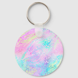 Chaveiro A Design 10 da Série Leopardo Iridescente