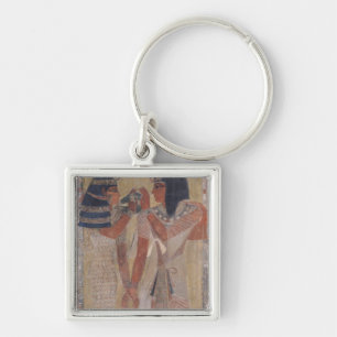 Chaveiro A deusa Hathor que coloca o colar mágico